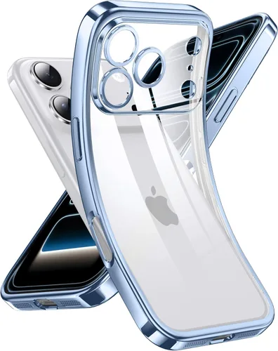Miniatura 30 de Supdeal Funda transparente para iPhone 13 Pro, no amarillea, protección de cámara, probada en caídas de grado militar, transparente, a prueba