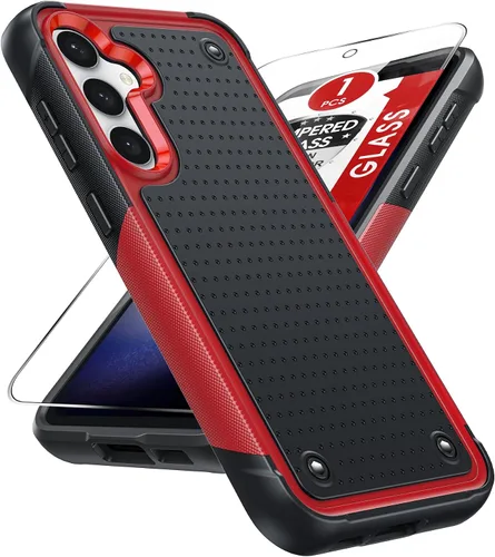 Miniatura 27 de LeYi Funda para Galaxy S21 FE-5G: Funda Samsung S21 FE con protector de pantalla, doble capa protectora de policarbonato duro y TPU suave Android