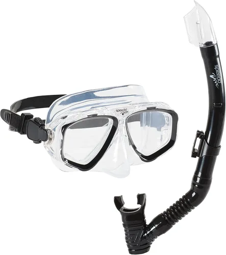 Miniatura 16 de Speedo Máscara de Buceo con Snorkel Unisex para Adultos Anti-empañamiento con Cubierta para la Nariz Serie Adventure