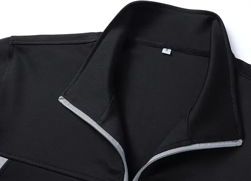 Miniatura 3 de PUMPITU Conjunto deportivo casual de manga larga para hombre, sudadera con cremallera completa, chaqueta y pantalones para correr, trajes de 2 piezas