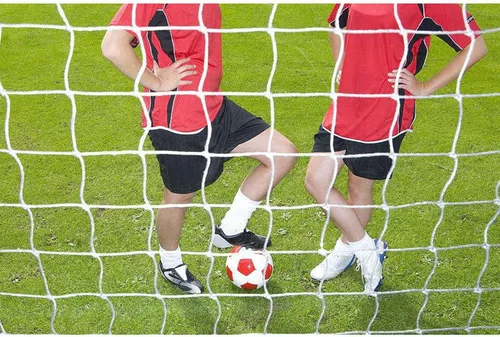 Miniatura 6 de Red de portería de fútbol, redes de fútbol, red de fútbol de fútbol, red de fútbol de polietileno de tamaño completo, red de repuesto para poste