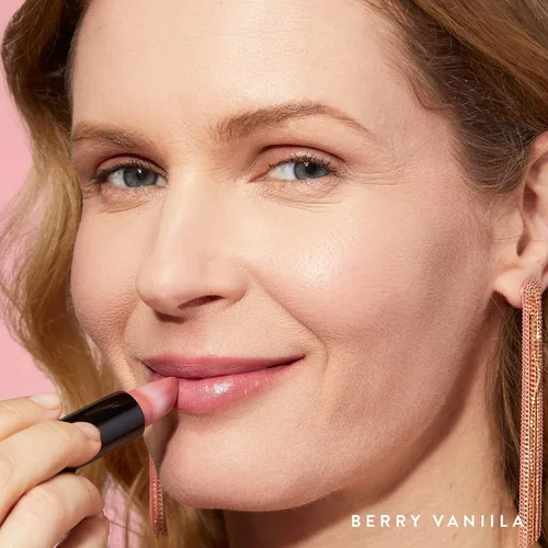 Miniatura 5 de LAURA GELLER NEW YORK Lápiz Labial Sutil de Mármol Italiano - Vainilla Berry - Hidratante y Ligero - Con Vitamina E y Aceite de Semilla de Ricino