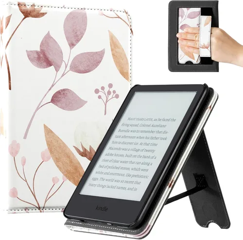 Miniatura 9 de CoBak Case for 6" E-Reader - PU Leather Smart Cover with Auto Sleep/Wake & Hand Strap