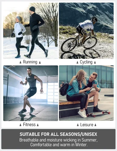 Miniatura 6 de Airacker Ankle Athletic Running Socks Cushioned Breathable Low Cut Sports Tab Socks for Men and Women (6 Pairs)