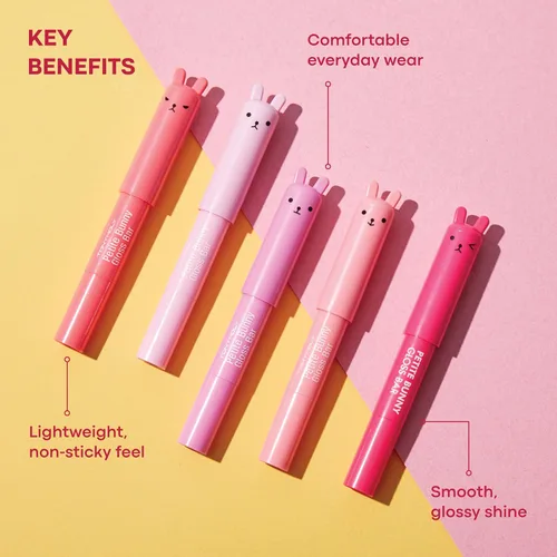 Miniatura 5 de TONYMOLY Petit Bunny Gloss Bar, 01 Juicy Strawberry