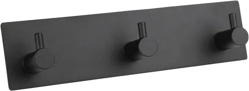 Miniatura 10 de giti island Ganchos autoadhesivos para toallas de baño, níquel cepillado para colgar en la pared, colgador de baño, pelar y mate, gancho