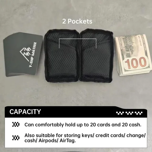 Miniatura 12 de Carteras para hombre, cartera portátil para tarjetas para hombres, cartera pequeña y exquisita con llavero, monedero para hombres y mujeres