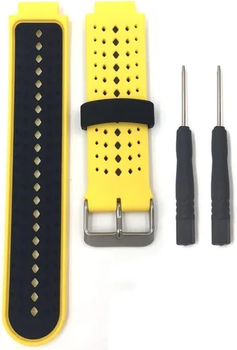 Miniatura 6 de Bandas compatibles con Garmin Forerunner 220 230 235 630 620 735 Approach S20 S6 S5 Bandas de silicona transpirable Correa de reloj para Forerunner