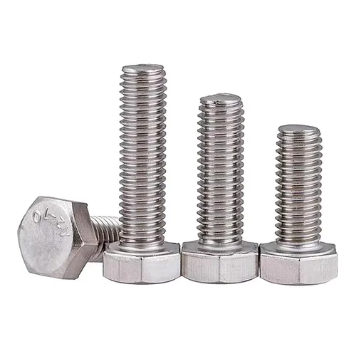 Miniatura 9 de Perno hexagonal M12-0.069 x 1.575 in, tornillos de cabeza hexagonal A2-70 (304) acero inoxidable, DIN933, pernos de grifo hexagonales totalmente
