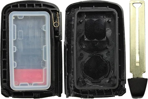 Miniatura 2 de Carcasa para llavero de entrada sin llave compatible con Toyota Avalon Camry Corolla RAV4 89904-06140 HYQ14FBA