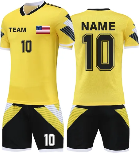 Camisetas de fútbol personalizadas para hombres, mujeres, niños, camisetas de fútbol personalizadas, pantalones cortos, uniforme de fútbol juvenil,
