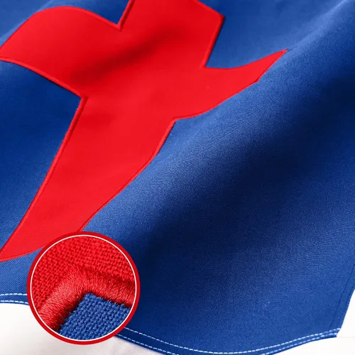 Miniatura 9 de G128 - Bandera Cristiana 1 x 1.5 pies Serie ToughWeave, bordada en poliéster 300D Bandera religiosa, diseño bordado, para interior/exterior
