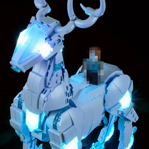 Miniatura 4 de BRIKSMAX Kit de iluminación LED para LEGO-76414 Expecto Patronum, compatible con el modelo de bloques de construcción de Lego Harry Potter,