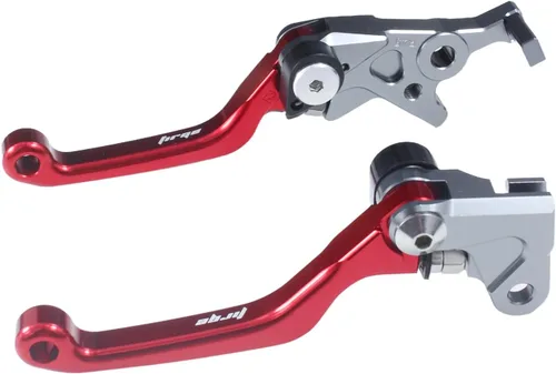 Miniatura 2 de Manija de palanca de freno de embrague de pivote plegable CNC de motocicleta para CRF150L CRF 150 L 2018 2019 2020 (L01R45red)