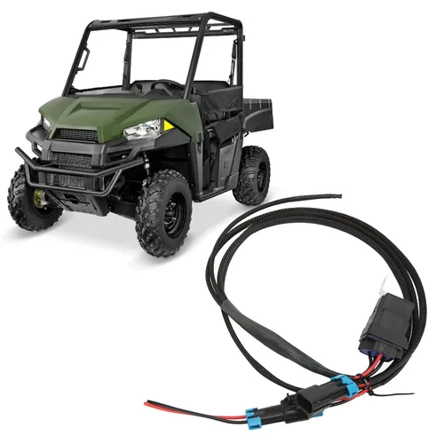 Miniatura 5 de Aramox Arnés de cable de luz de respaldo para Polaris 1000, arnés de cableado de luz inversa de 12 V 40 A de repuesto de cable de lámpara de respaldo