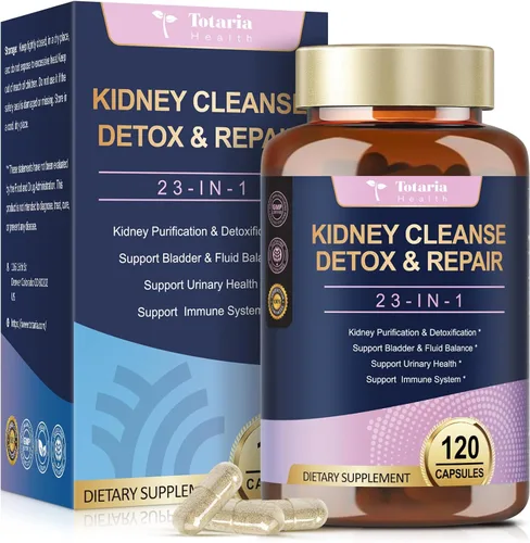 Desintoxicación y reparación de limpieza renal, suplemento avanzado de apoyo renal, pastillas de piedra de arándano y chanca para control de la