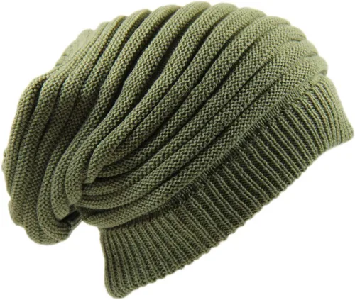 Miniatura 26 de RW Rasta larga Slinky Beanie Sombreros