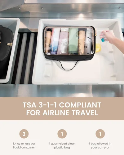 Miniatura 8 de LOVEVOOK Mochila de viaje para mujeres y hombres, bolsa de viaje para artículos personales de la TSA para laptop de 17.3 pulgadas aprobada por