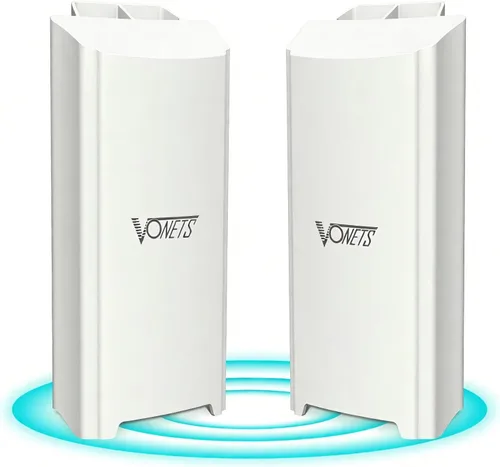 Miniatura 10 de VONETS Doble banda 2.4GHz/5GHz WiFi puente/enrutador/repetidor inalámbrico WiFi Ethernet convertido/cubierta de señal de punto de acceso, AC1200