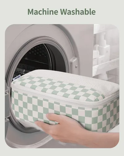 Miniatura 6 de Narwey Juego de 7 cubos de equipaje para viaje, equipaje de mano, bolsas organizadoras de equipaje para niños, mujeres y hombres, bolsa organizadora
