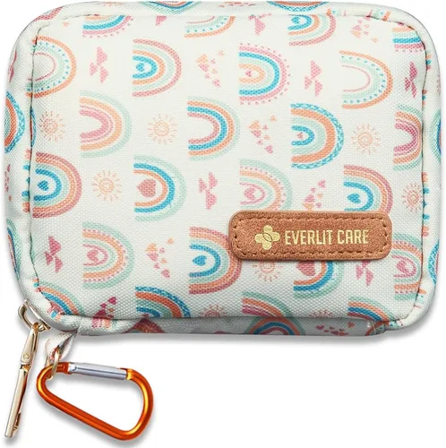EVERLIT - Mini paquete de rescate | 105 artículos esenciales médicos organizados en bolsa de almacenamiento portátil | Kit de primeros auxilios para
