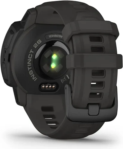 Miniatura 9 de Garmin Instinct 2S Solar (grafito) - Paquete de reloj inteligente con GPS resistente, reloj para exteriores con múltiples GNSS, brújula, frecuencia