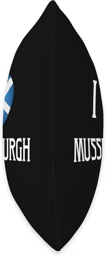 Miniatura 2 de I Love Musselburgh Scotland Flag Heart Saltire Scottish Throw Pillow