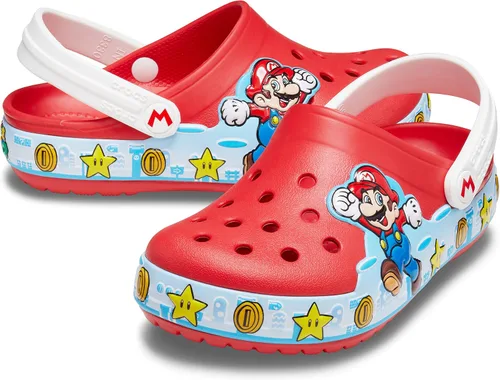 Miniatura 7 de Crocs Zuecos de superhéroe para niños Zapatos iluminados, Negro