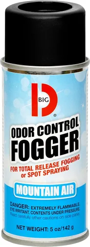 Big D 344 - Nebulizador de control de olores, fragancia Mountain Air: mata los olores del fuego, inundación, descomposición, mofeta, cigarrillos,