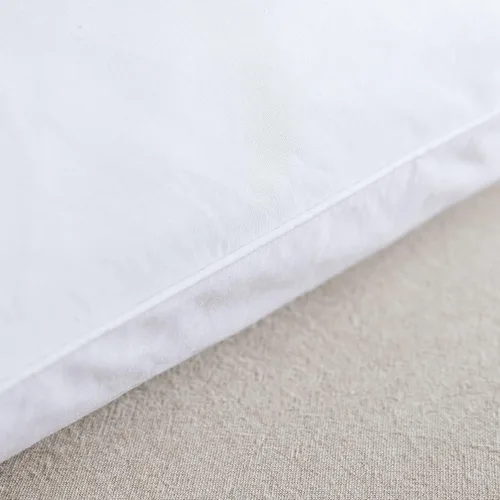 Miniatura 4 de feather & loom Paquete doble de almohada de mezcla de plumas de ganso blanco y plumón Jumbo