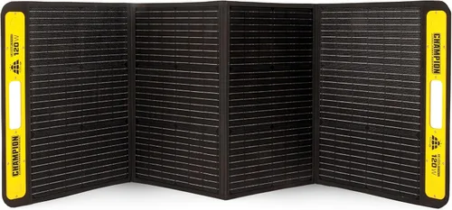 Miniatura 9 de Champion Power Equipment 201246 Paneles solares plegables portátiles de 120 vatios con cable de extensión y soporte