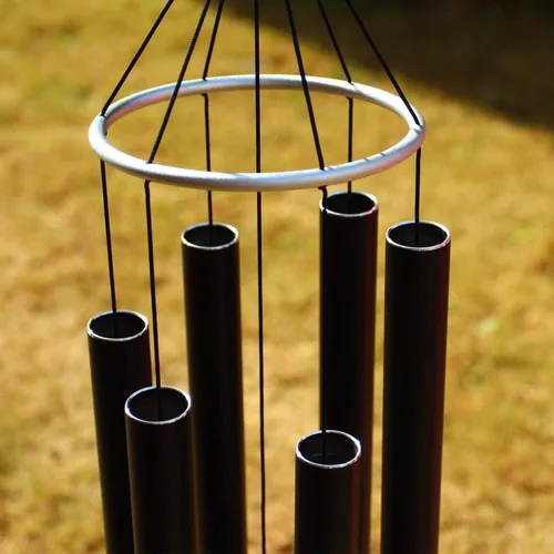Miniatura 4 de Campanillas de viento para exteriores grandes y profundas, carillones de viento de 42 pulgadas, tonos melódicos relajantes, regalo conmemorativo
