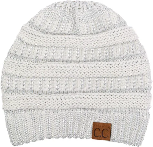 Miniatura 32 de C.C Trendy Warm Chunky Soft Stretch Cable Knit Beanie