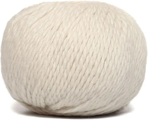Miniatura 2 de Hilo 100% Lana Highland - Procedencia Directa de Perú - Celestialmente Suave y Perfecto para Tejer y Ganchillo (Blanco Alabastro, Estambre)