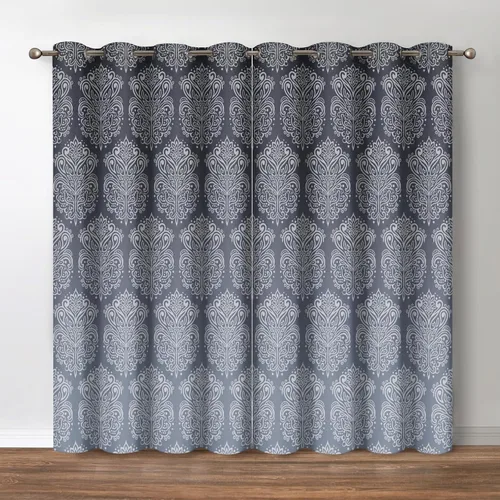 Miniatura 9 de Aimego Cortinas opacas abstractas con ojales para ventana, para el hogar, dormitorio, sala de estar, 2 paneles (42 x 54 pulgadas)
