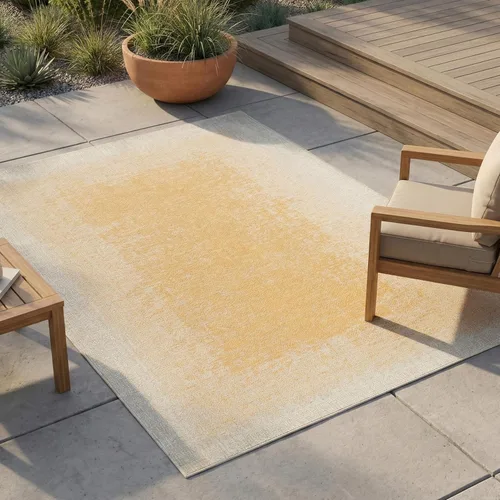 Miniatura 31 de FH Home Alfombra plana tejida para exteriores, impermeable, fácil de limpiar, resistente a las manchas, hilo de polipropileno de alta calidad