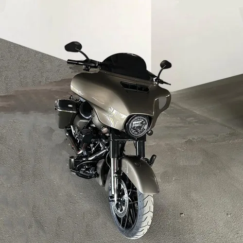 Miniatura 7 de DREAMIZER Sportster Espejos compatibles con Harley Road King Street Electra Glide Dyna Softail Road Glide Retrovisor de motocicleta 1982-2026 (negro)