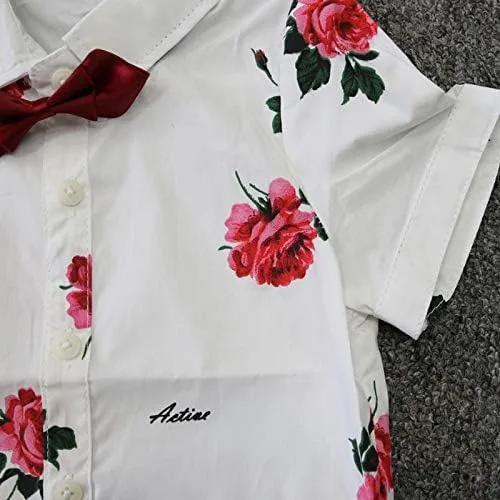 Miniatura 6 de Mubineo Conjunto de bermudas de verano para niños pequeños y niños pequeños