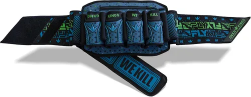 Miniatura 4 de Bunkerkings Fly2 - Paquete de arnés de paintball sin tirantes, 4+7 y 5+8