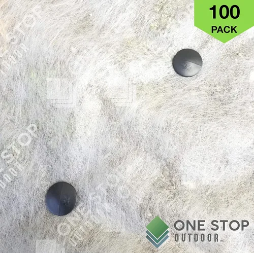 Miniatura 4 de Estacas de plástico resistente de grado profesional de 6 pulgadas para paisajismo y jardín, tela multiusos, red de erosión y estacas de lona
