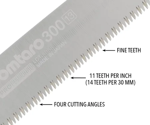Miniatura 4 de Silky GOMTARO - Sierra de mano profesional (11.811 in, dientes finos (104-30)