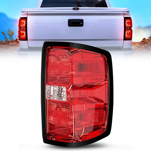 Miniatura 11 de Ensamble de luz trasera Nilight Compatible con Chevy Silverado 1500 2014 2015 2016 2017 2018 2019, 2500 HD 3500 HD, GMC Sierra 3500HD 2015-2019