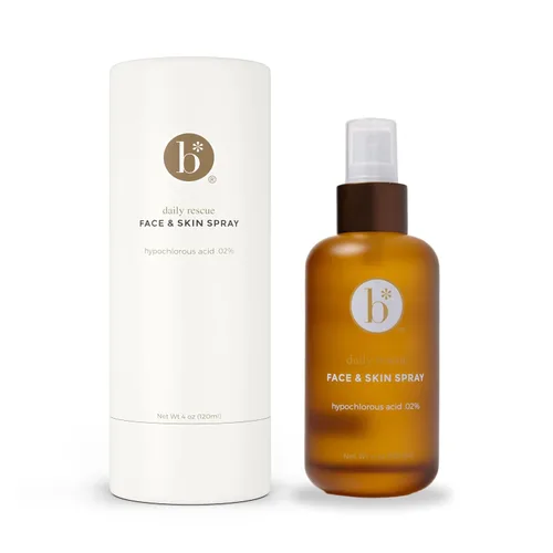 Bloome - Spray de ácido hipocloroso para rostro y piel 0.05 por ciento HOCl – Bruma facial para acné, enrojecimiento, eccema y piercing post-cuidado