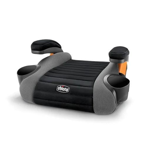 Chicco GoFit Asiento elevador de coche sin respaldo y sin enganche, asiento elevador de viaje para el coche, asiento elevador de coche portátil para