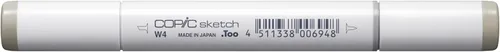 Miniatura 3 de Copic Markers W4-Sketch, color gris cálido (Warm Grey)
