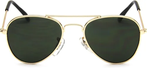 Miniatura 2 de Baby Boy Girl Classic Aviator Style Retro Metal Sunglasses