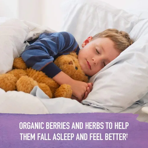 Miniatura 3 de Garden of Life Organics - Jarabe inmunológico de saúco y sueño para niños con zinc, vitamina C, jarabe de saúco, apoyo inmunológico a base
