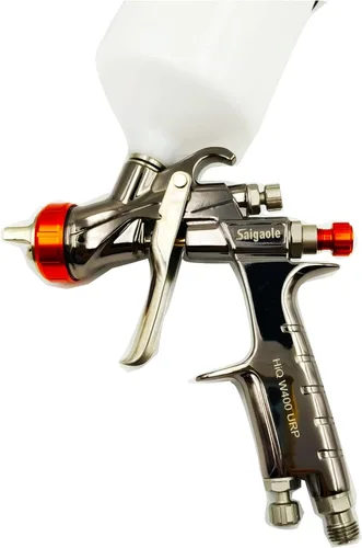 Pistola de pulverización W400 0.051 in HIQ atomización sin aire pulverizador pintura coche herramienta aerógrafo