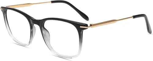 Miniatura 7 de Firmoo - Gafas de bloqueo de luz azul, antifatiga ocular para computadora, con marcos cuadrados, ligeras, resistentes a arañazos
