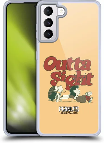 Miniatura 379 de Head Case Designs Funda de gel Woodstock 50th con licencia oficial de Peanuts Snoopy Guitar 1969 [protección de grado militar] compatible